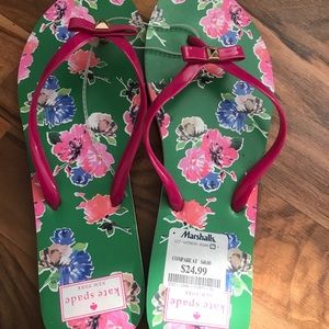 Kate Spade flip flops